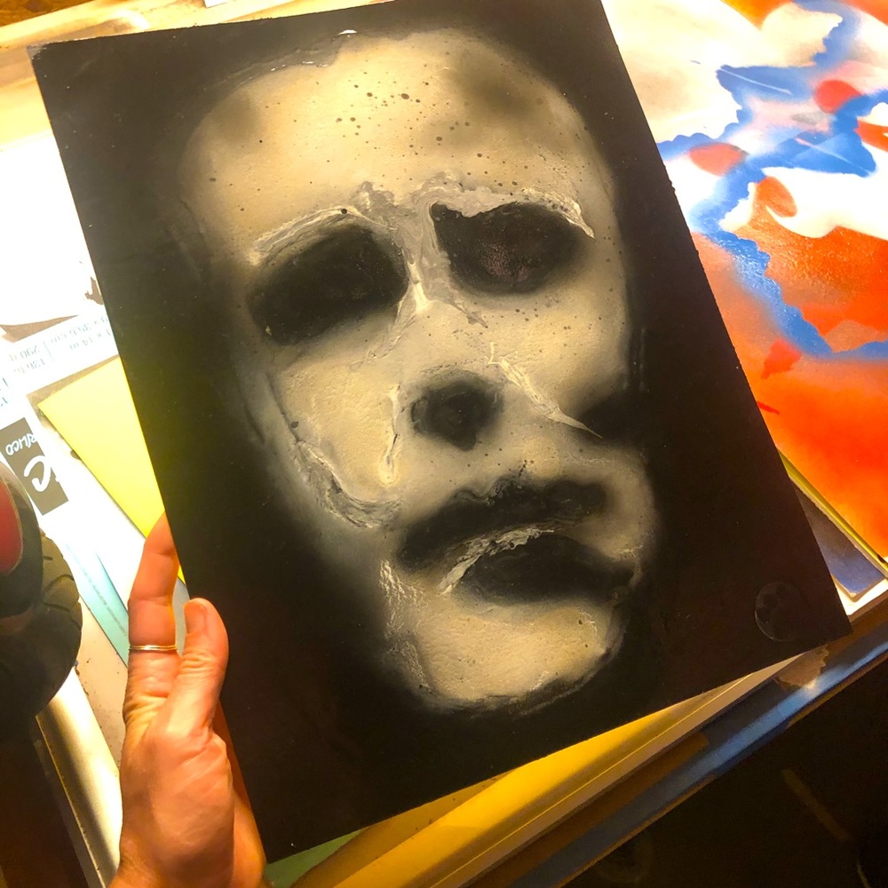 SLAYER | 11x17 | DANIEL ARNOLD Original Spray Paint Artwork STL 2022